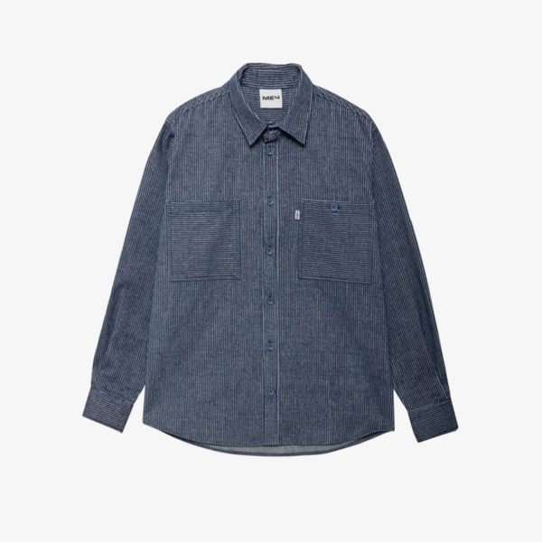 рубашка cord shirt blue / white