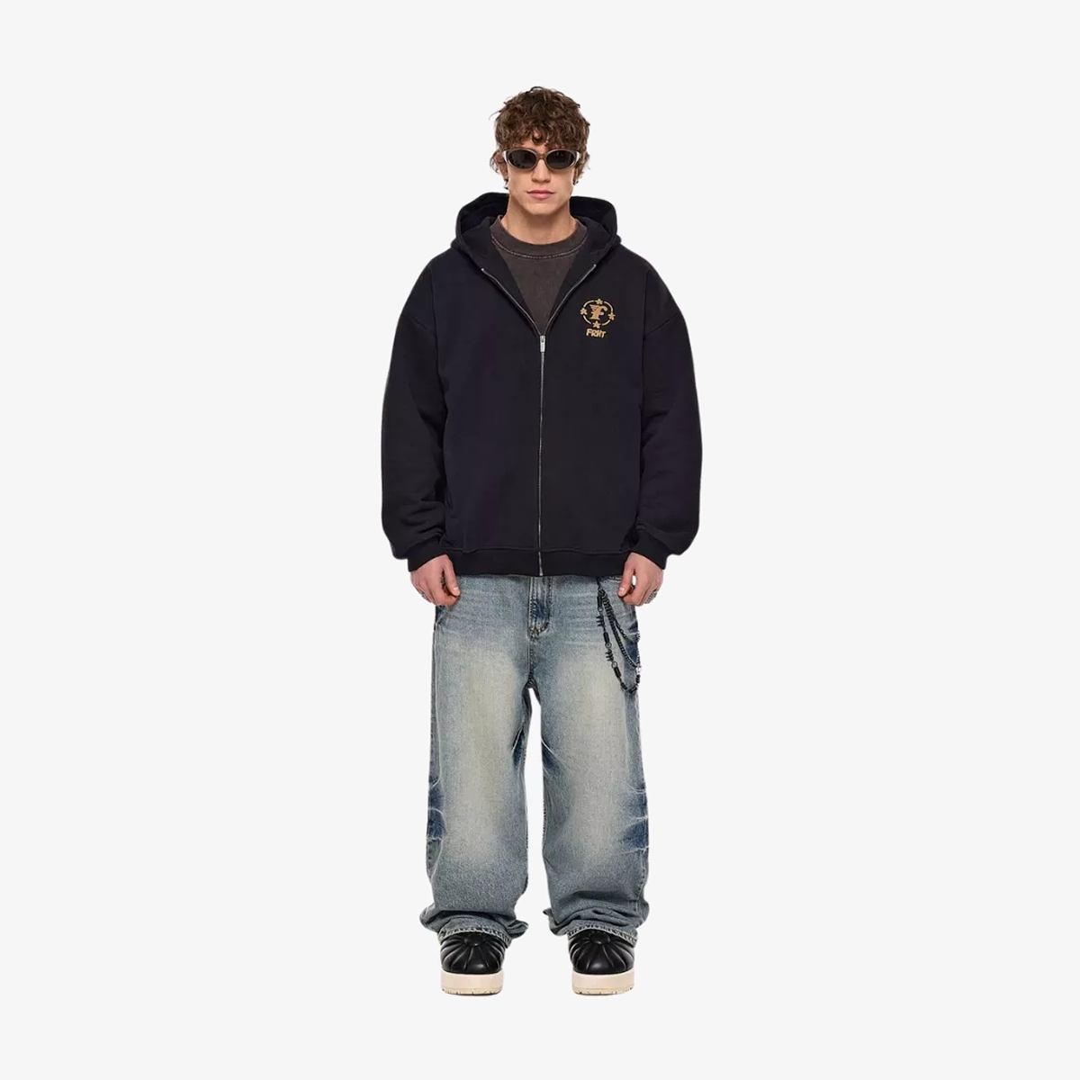 Худи FRHT Zip MH Insane (Black) — изображение 3