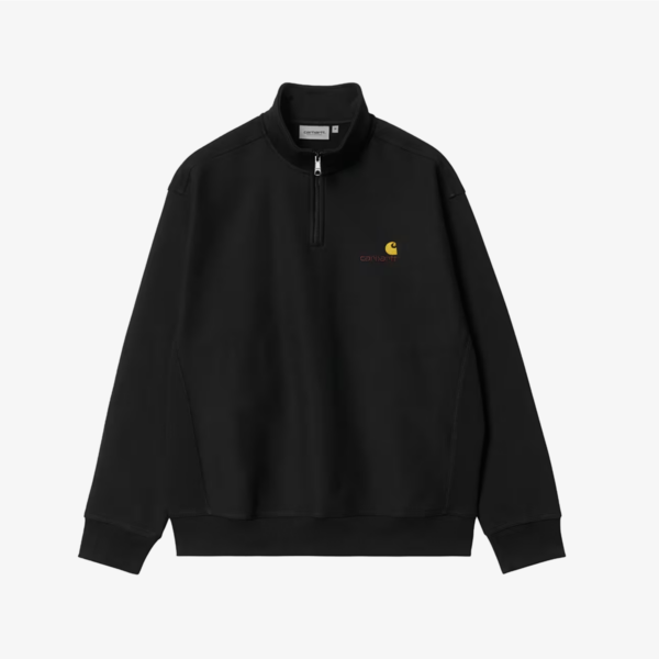 Толстовка на молнии (half-zip) Half Zip American Script Sweatshirt