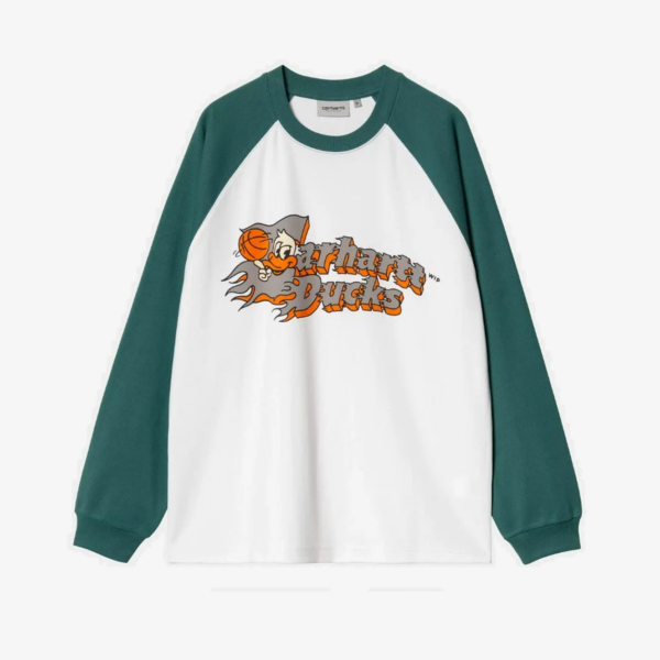 Футболка дл. рукав L/S Flaming Ducks Baseball T-S