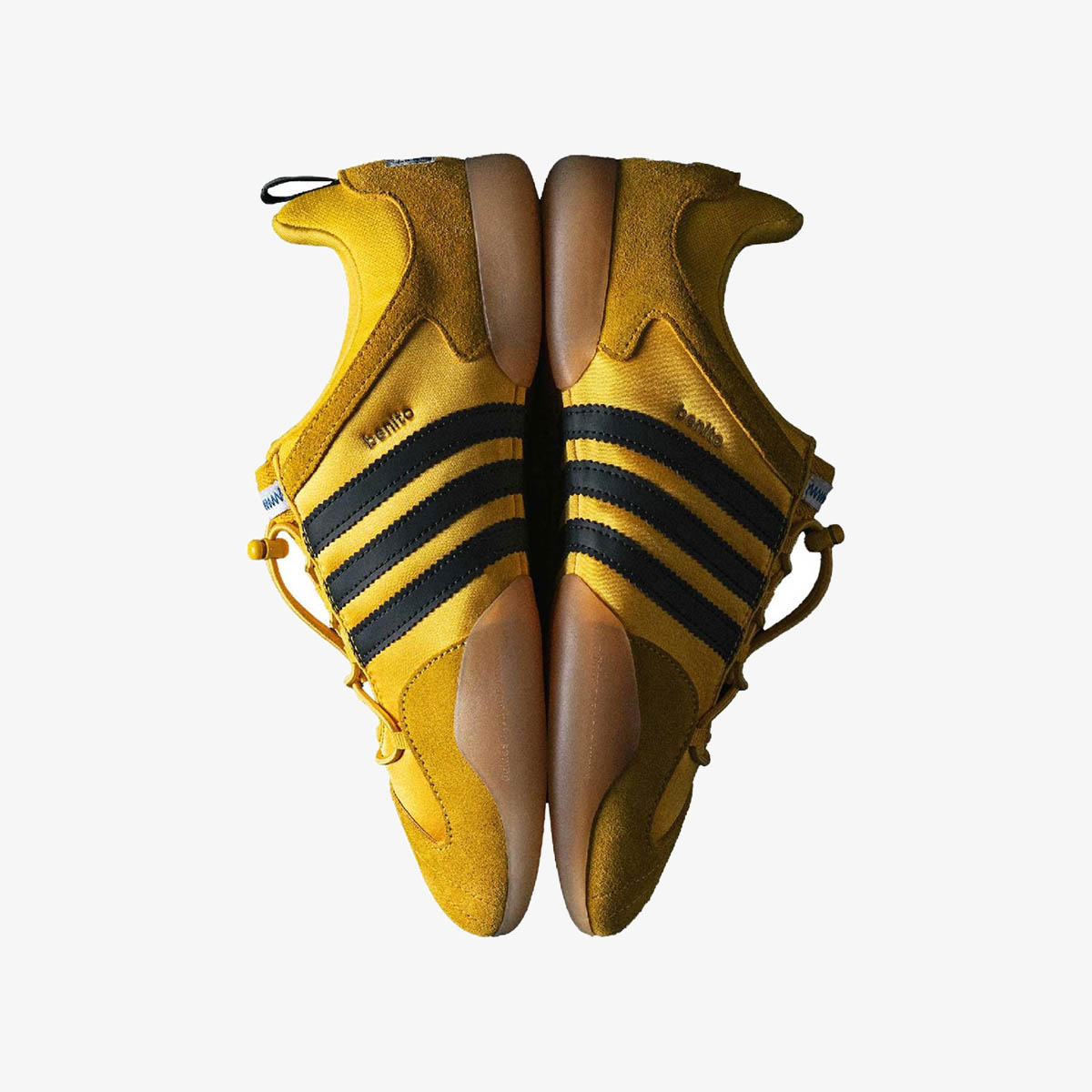 Кроссовки Bad Bunny x adidas Ballerina "Bold Gold" — изображение 4