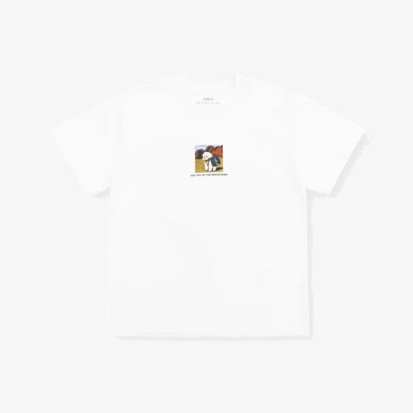 футболка ts doggy hiker white