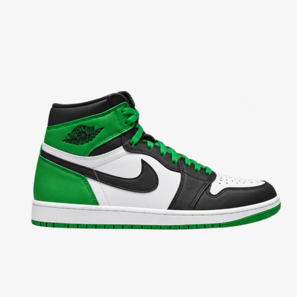 Кроссовки NIKE AIR JORDAN 1 RETEO HIGH OG "BLACK AND LUCKY GREEN " (Jordan)