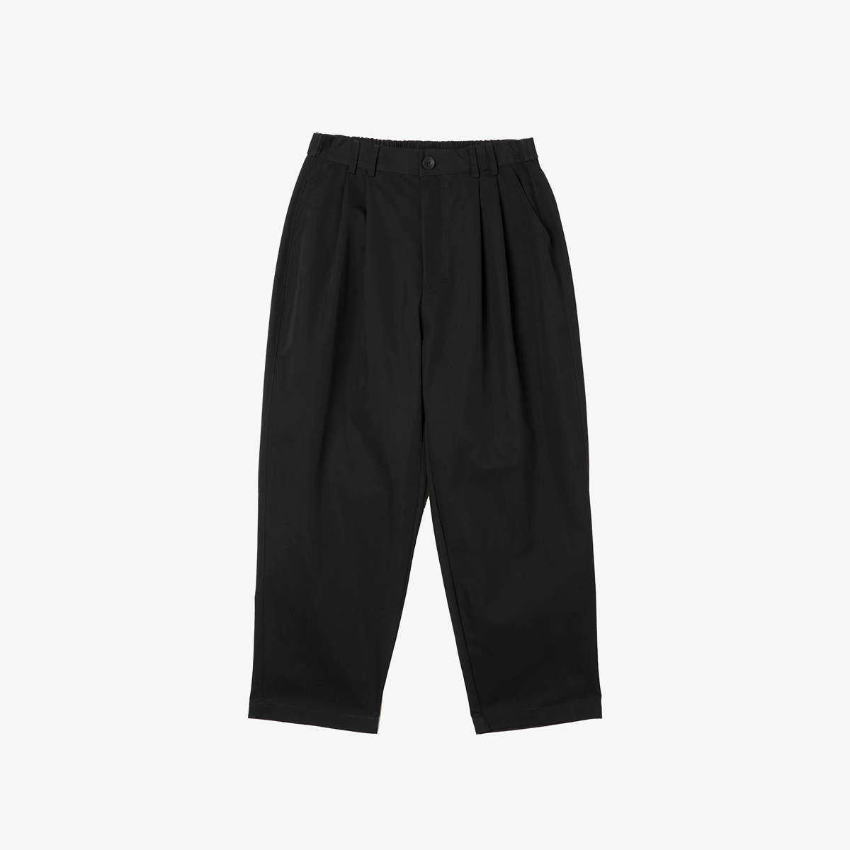 wide pants black